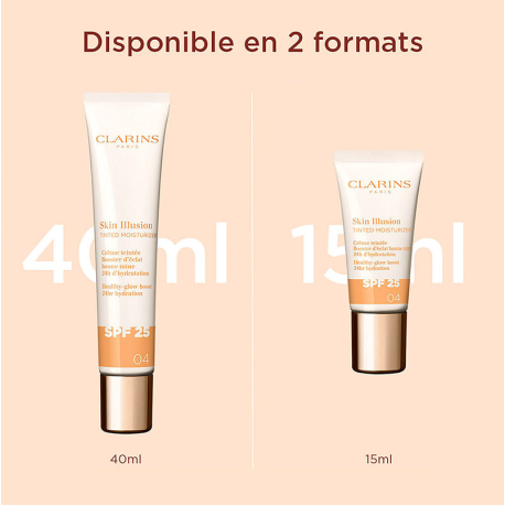 CLARINS Skin Illusion Tinted Moisturizer - Getönte Creme für CLARINS Skin Illusion Tinted Moisturizer - Getönte Creme für